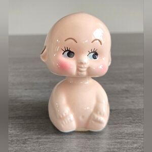 Ceramic 3" Kewpie Doll Bobblehead Made In Japan
